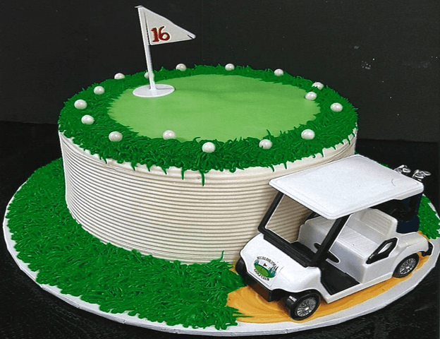 Golf Cart Cake